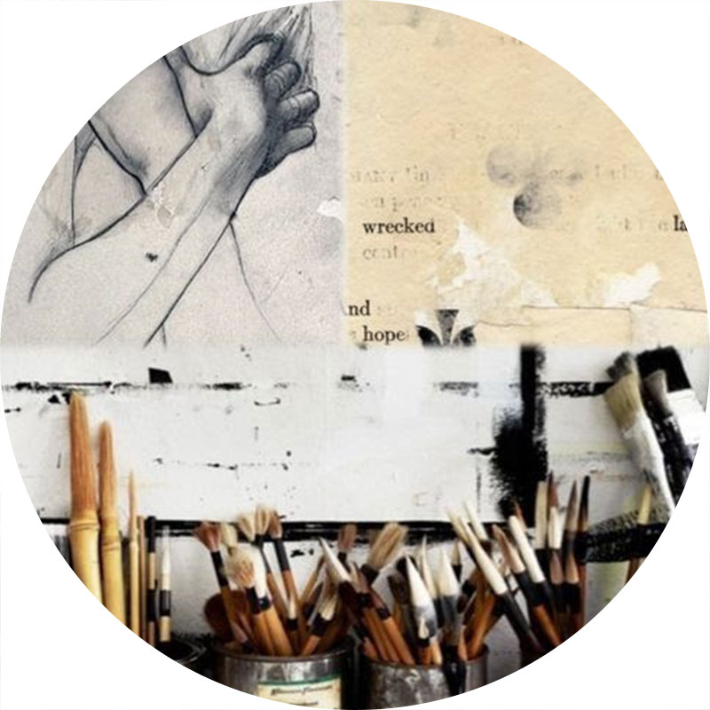 Term 3 Class 2018 - Acrylic Paint & Mixed Media