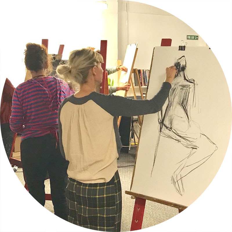 Term 3 Class 2018 - Acrylic Paint & Mixed Media