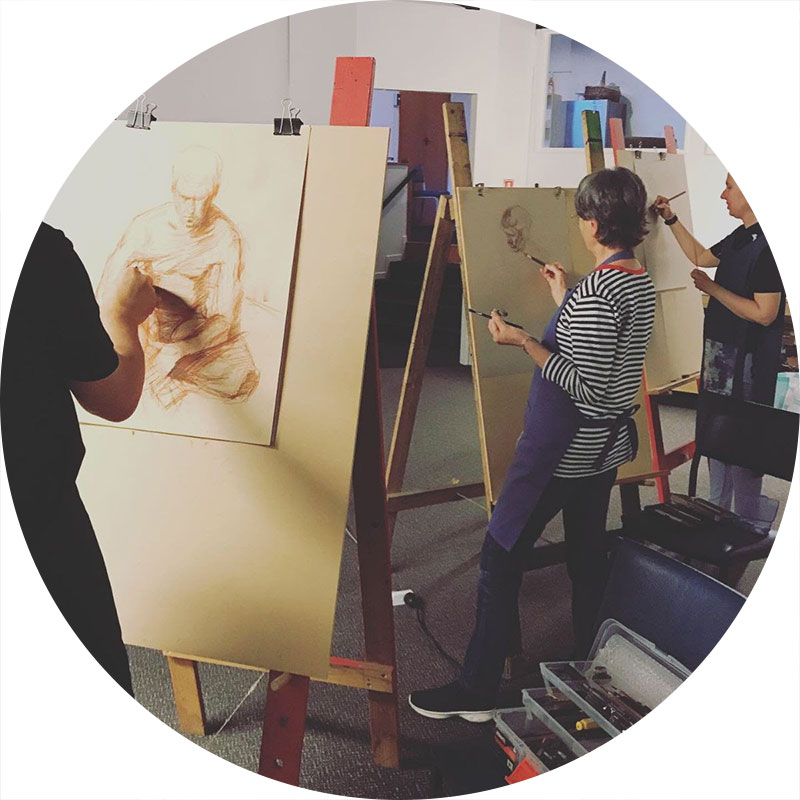 Term 3 Class 2018 - Figure Drawing