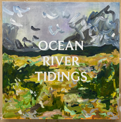Ocean River Tidings (after Hone Tuwhare)